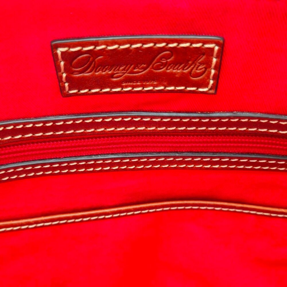Dooney & Bourke Pebble Leather Wren Zip Tote Bag - Picture 13 of 15